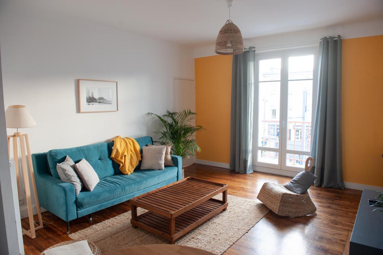 Appartement Spacieux Avec Balcon Et Parking Brest Exterior foto