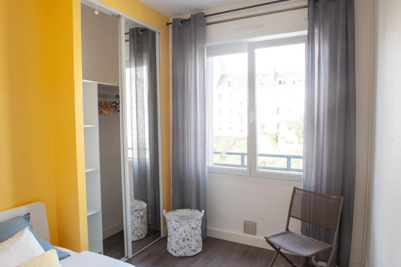 Appartement Spacieux Avec Balcon Et Parking Brest Exterior foto