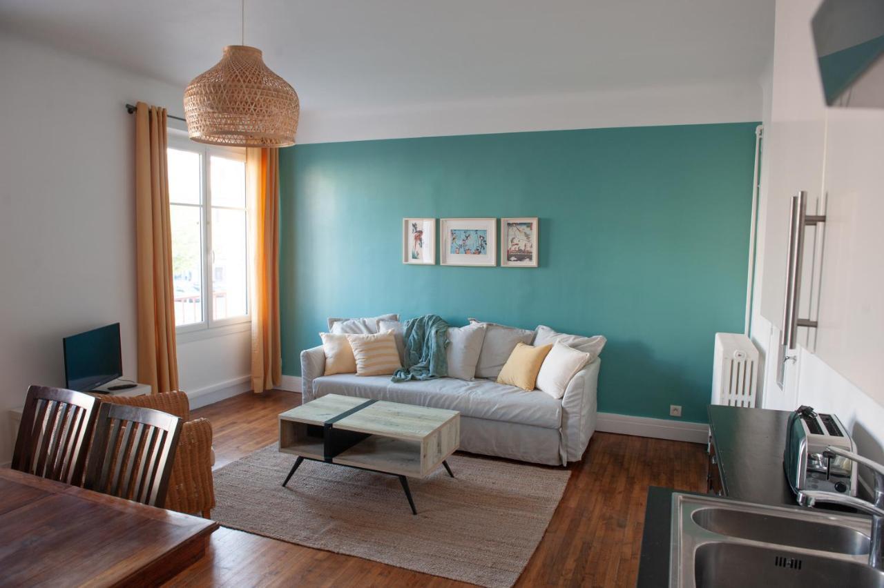Appartement Spacieux Avec Balcon Et Parking Brest Exterior foto