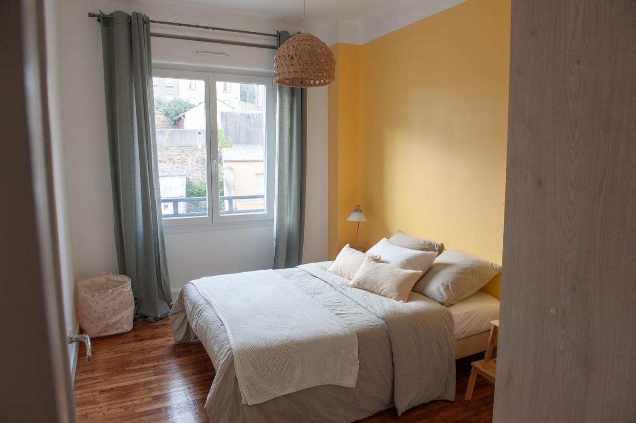 Appartement Spacieux Avec Balcon Et Parking Brest Exterior foto