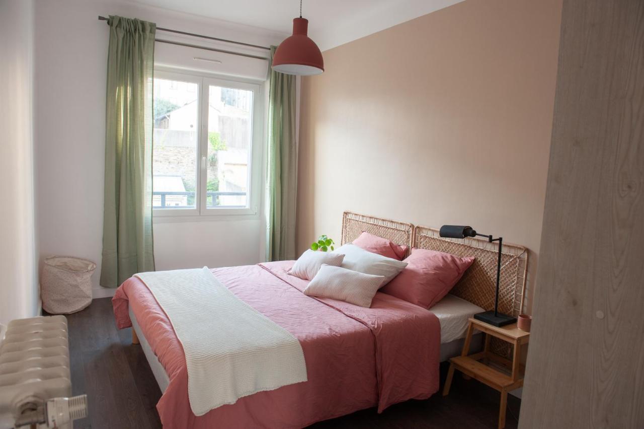 Appartement Spacieux Avec Balcon Et Parking Brest Exterior foto