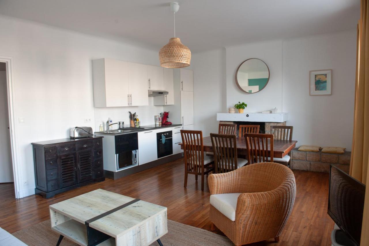 Appartement Spacieux Avec Balcon Et Parking Brest Exterior foto